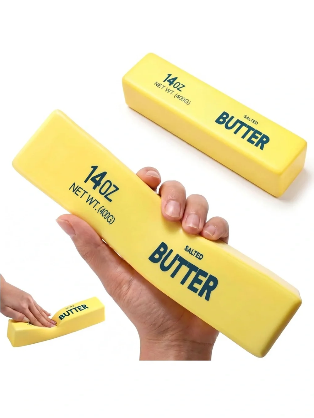 Butter Stick Squeeze Toy for Kids - Yellow
